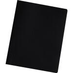 Falken Schnellhefter Karton, gebrauchsfertig gefaltet, für DIN A4, 240g/m² Manila-RC-Krt., intensivfarben, 10er Poly schwarz