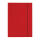 Falken Sammelmappe LongLife, extrastark, ca. 700g/m²-Karton, A4, m. 3 Klappen u. Gummizug, 5er Poly  rot