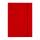 Falken Sammelmappe LongLife, extrastark, ca. 700g/m²-Karton, A3, m. 3 Klappen u. Gummizug, 5er Poly  rot