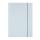 Falken Sammelmappe LongLife, extrastark, ca. 700g/m²-Karton, A3, m. 3 Klappen u. Gummizug, 5er Poly  weiß
