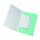 Falken Sammelmappe PastellColor, extrastark, ca. 700g/m²-Karton, A4, m. 3 Klappen u. Gummizug, 5er Poly  Minz_Grün
