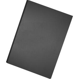 Falken Klemmbrettmappe für DIN A4, folienkaschiert, Tasche im Vorderd., m. Stiftehalter schwarz