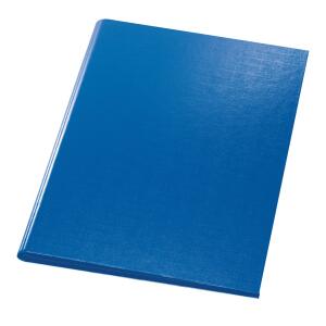 Falken Klemmbrettmappe für DIN A4, folienkaschiert, Tasche im Vorderd., m. Stiftehalter blau