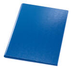 Falken Klemmbrettmappe für DIN A4, folienkaschiert, Tasche im Vorderd., m. Stiftehalter blau