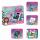 Gabbys Dollhouse - Glow  Pad Premium, Leuchtpad mit 8 unterschiedlichen LED-Modi und Muster,, Inkl. 3 doppelseitige, abwaschbare Marker und, 8 Bilder zum Nachzeichnen,, verfügt über automatische Abschaltung,, 3x AAA Batterien nicht enthalten,, ab 3 Jahren