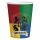 Papierbecher Harry Potter  Häuser 250ml 8er, Amscan