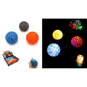 Antistress Ball mit Licht  sortiert, 3 verschiedene Farben