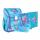 Schulranzen-Set Spirit  Butterfly Blue 4teilig, Inhalt: Schulranzen Cool, Faulenzeretui, Sportbeutel,, Gummizugmappe A4,, Fun Unlimited