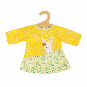 Heless Tunika-Kleid Bunny  Lou Gr.35-45cm, für Puppen und Plüschtiere, hochwertige Applikation, mit, Klettverschluss für einfaches An- und Ausziehen,, ab 18 Monaten,, Heless
