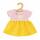 Heless Kleid Bunny Lou  Gr.35-45cm, für Puppen und Plüschtiere, hochwertige Applikation, mit, Klettverschluss für einfaches An- und Ausziehen,, ab 18 Monaten,, Heless