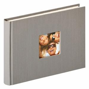 Fotoalbum Fun 22x16cm  grau, Designalbum,, Walther Design