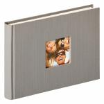 Fotoalbum Fun 22x16cm  grau, Designalbum,, Walther Design