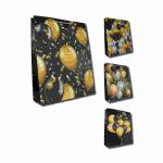 Geschenktasche Glitter  Balloons 45x33x10,5cm, 4...