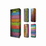 Flaschentasche Stripes  36x13x8,5cm sortiert, 5...