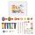 Power Paint Box KiDS  Little Artist 6x 36ml, Inhalt: 6x 36 ml Little Artist Künstlermal- und Bastelfarbe,, 019 gelb, 232 rot, 253 blau, 267 grün, 070 weiß,, 073 schwarz,, 1x Künstler Mal- und Bastelpapier weiß A4 20 Blatt,, 4x Borstenhaarpinsel flach Gr.