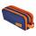 Herlitz Doppelfaulenzer uni blau/orange