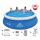 Pool-Set Quick Up  D450x90cm 5teilig, mit Filterpumpe, Leiter, Abdeckhaube und Unterlegplane,, ab 3 Jahren