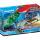 playmobil CITY ACTION  Polizeihubschrauber, Fallschirmverfolgung 23,5x28x15cm, ab 4 Jahren