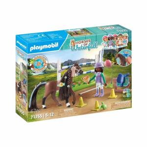 playmobil Zoe & Blaze mit  Turnierparcours, ab 4 Jahren,, Playmobil