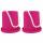 Topfstelzen 12cm pink 2er auf Polypropylen High Impact (Kunststoff)