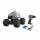 Revell RC Monster Truck  Rolling Thunder 1:16, 2.4 GHz Fernsteuerung, Li-Ion Akku und USB-Ladegerät,, Höchstgeschwindigkeit: 15 km/h, Fahrtzeit: 15min,, 2x AA Batterien benötigt und nicht enthalten, ab 8 Jahren
