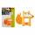 HABA Greifling Fuchs mit  Noppen orange, aus Silikon, ab 6 Monaten,, HABA