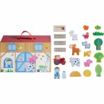 HABA Spielwelt Bauernhof  im Transportkoffer, Inhalt: 22...