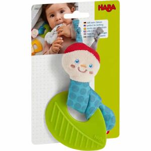 HABA Beißkerl Raupe  mit Rasseleffekt, ab 0 Monaten,, HABA
