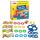 HABA Meine ersten Spiele  Ente Hut, alles gut!, Zuordnungsspiel, Inhalt: 1 Ente Lu (kleine Nachziehente aus, Holz), 5 Spielpläne (4 Spielpläne Kuschelecken und 1, Sternenteppich), 2 Holzsterne, 18 Musterplättchen (12, Hutmuster und 6 Sternenmuster), 1 Spi