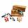 Schlangenwürfel-Set  6er in Holzbox, Knobelspiel, Holzbox: 193x130x72mm, mit 6 Schlangenwürfel, unterschiedliche Schwierigkeitsstufen