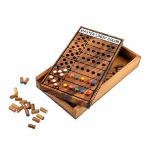 Brettspiel Kodikas  Maße Holzbox 210x115x38mm, mit 95 Holzpins, Höhe 15 mm, für 2 Personen