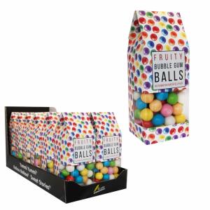 Kaugummi Nachfüllpack  250g, Fruity Bubble Gum Balls