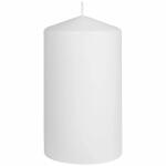Stumpenkerze 80x150mm  weiss
