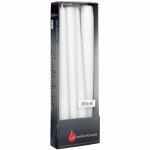 Leuchterkerzen 22x240mm  weiss 4er