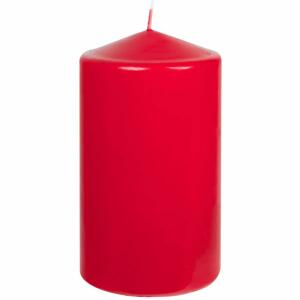 Stumpenkerze 80x150mm  rot