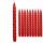 Renaissancekerzen  22x250mm rot 10er
