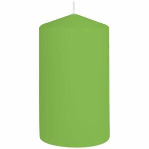 Stumpenkerze 80x150mm  limone