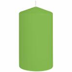 Stumpenkerze 80x150mm  limone