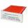 Haushaltskerzen 21x195mm  rot 50er