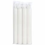 Tafelkerzen 21x195mm  weiss 4er
