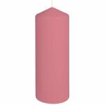 Stumpenkerze 70x200mm  zartrosa