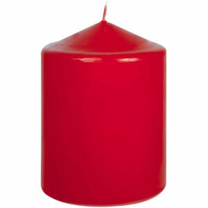 Stumpenkerze 70x100mm  rot