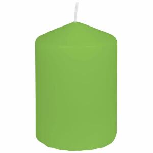 Stumpenkerze 50x80mm  limone