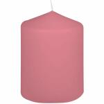 Stumpenkerze 70x100mm  zartrosa