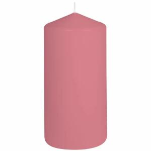 Stumpenkerze 70x150mm  zartrosa