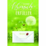 Geldscheinkarte Wiese  Pusteblume