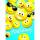 Einladungskarten Smileys  5er mit Umschlag