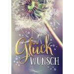 Glückwunschkarte  Pusteblume