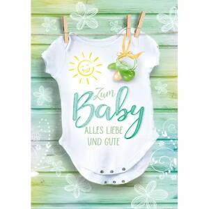 Glückwunschkarte zum Baby  Body