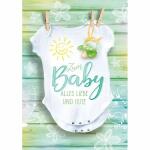 Glückwunschkarte zum Baby  Body